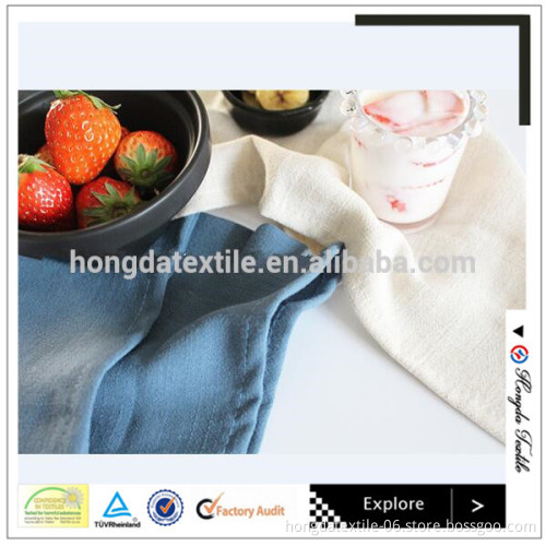 Stone washed 100% natural linen napkin for restaurant/coffee table tablecloths